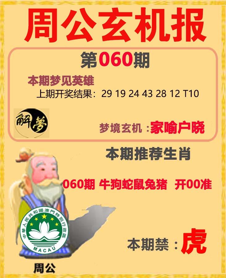 060期周公解梦[图]