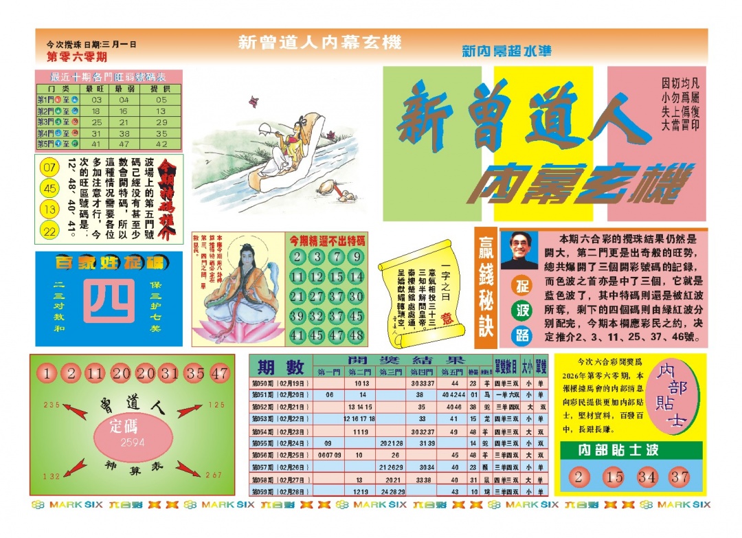 060期新曾道人内幕A[图]