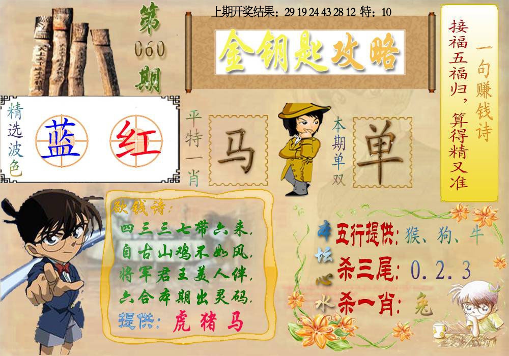 060期《金钥匙攻略》[图]