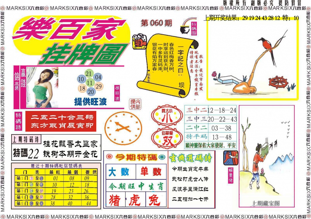 060期乐百家挂牌图[图]