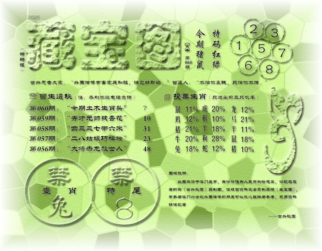 060期老《藏宝图》[图]