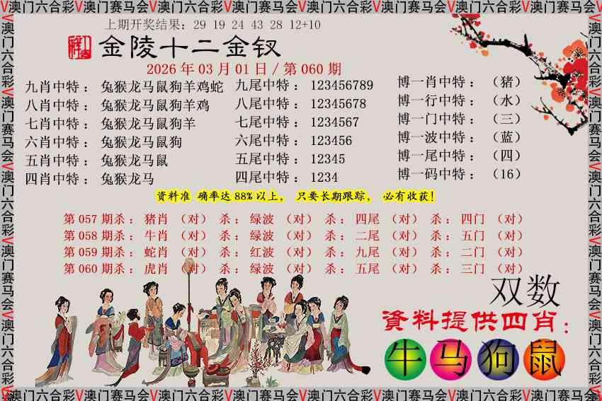 060期金陵十二金钗[图]