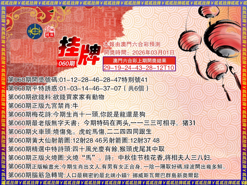 060期挂牌3[图]