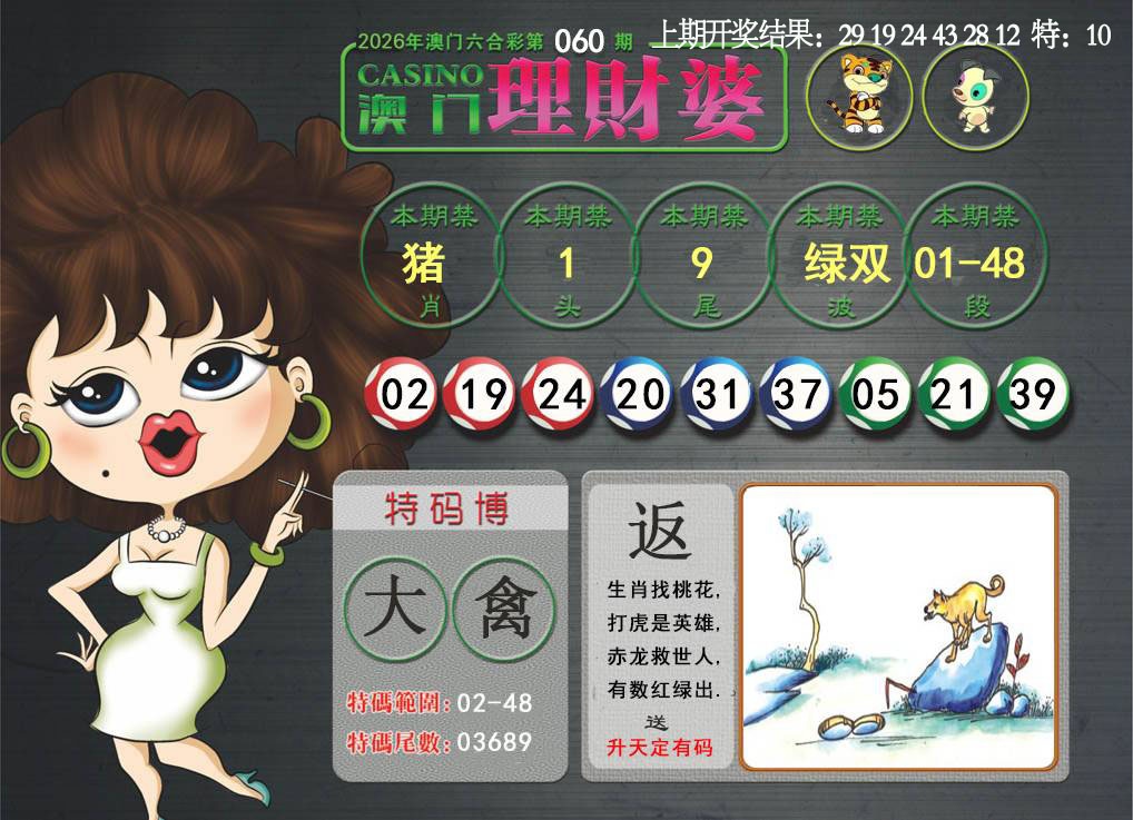 060期澳门理财婆[图]