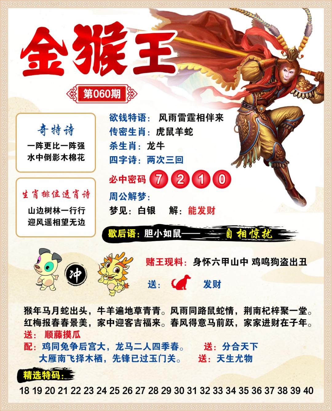 060期金猴王[图]