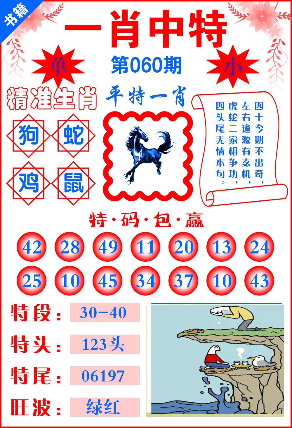 060期澳门六合风水[图]