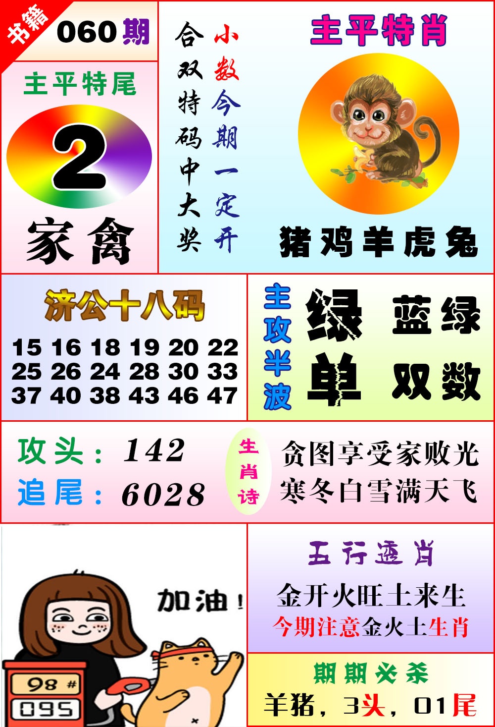060期澳门狗头铡[图]