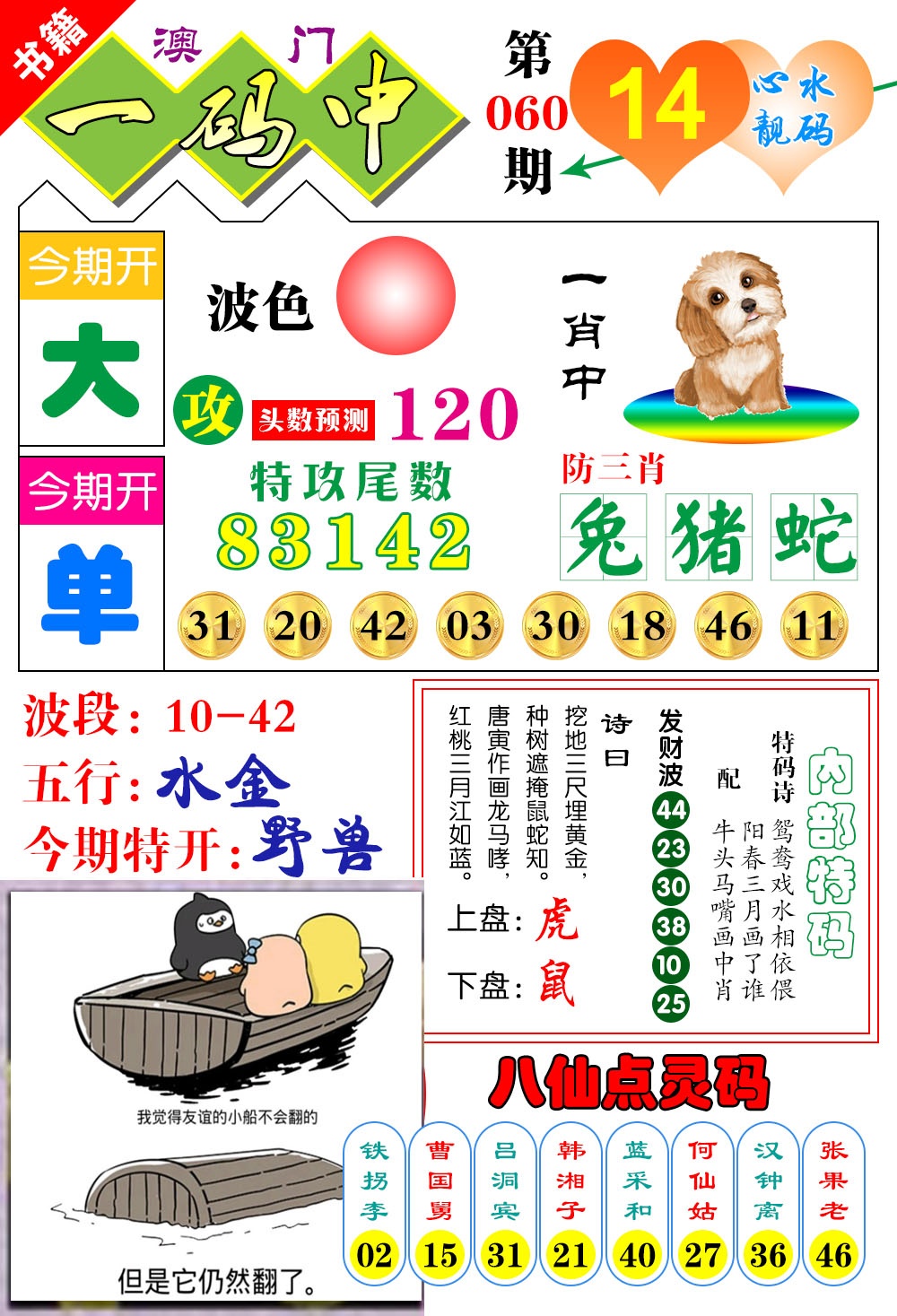 060期澳门发财波[图]