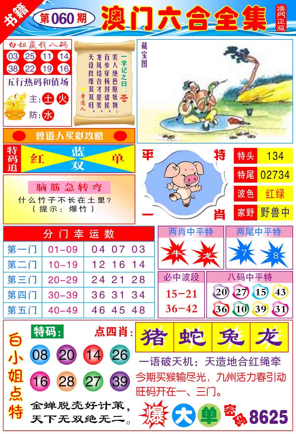060期澳门全集六合[图]
