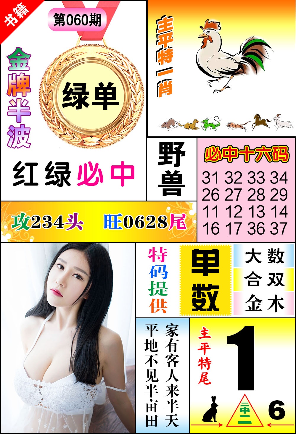 060期澳门金牌半波[图]