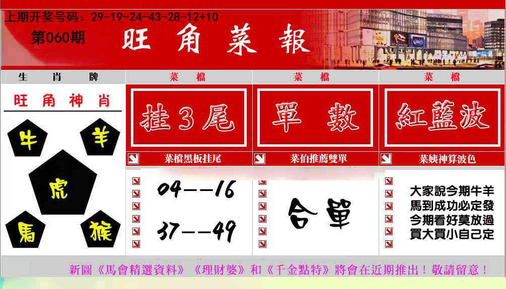 060期旺角菜报[图]