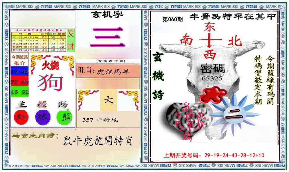 060期六合救世报+牛头报[图]