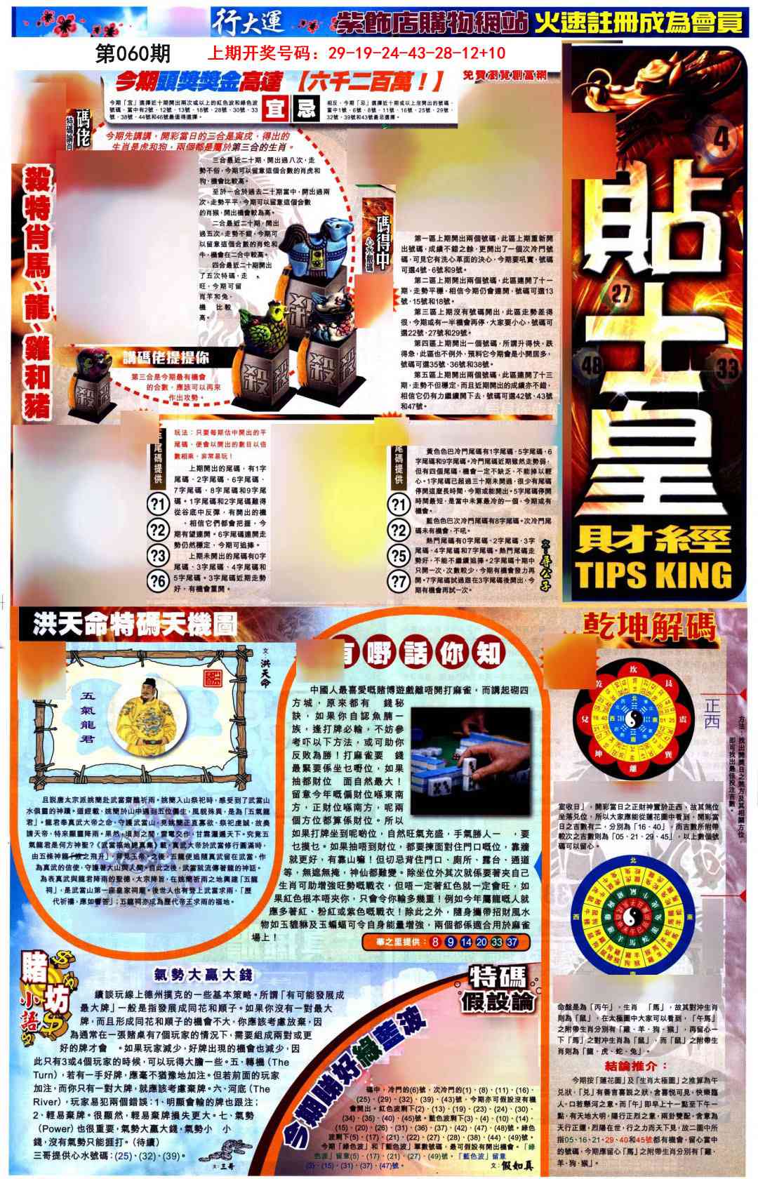 060期贴士皇A加大版[图]