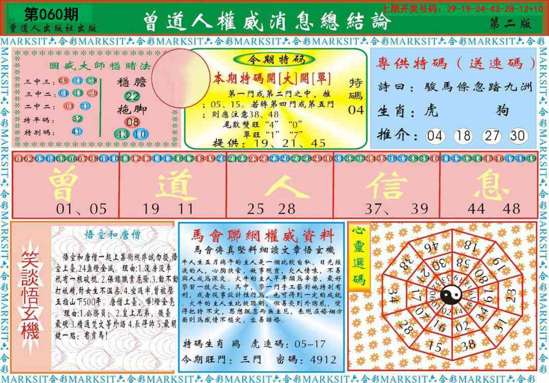 060期曾道人权威消息B[图]