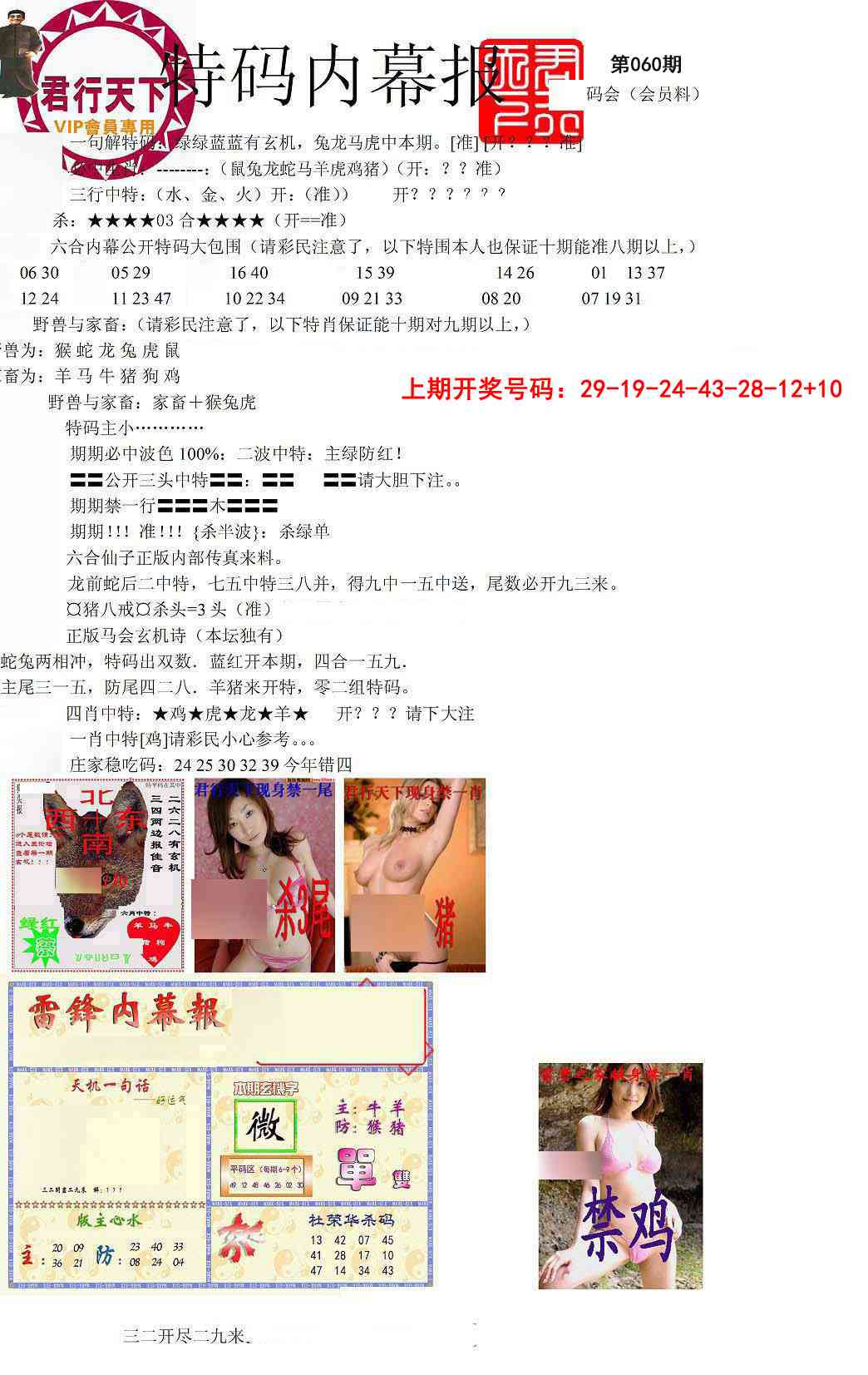 060期特码内幕报[图]