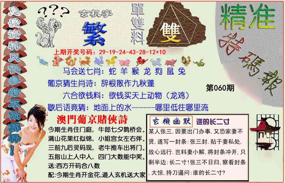 060期精准<特碼報>[图]