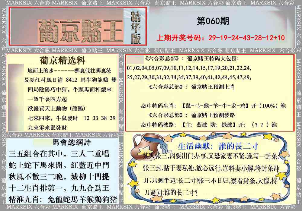 060期葡京赌王（正版）[图]