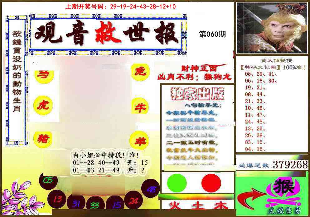 060期(另)观音救世密报[图]