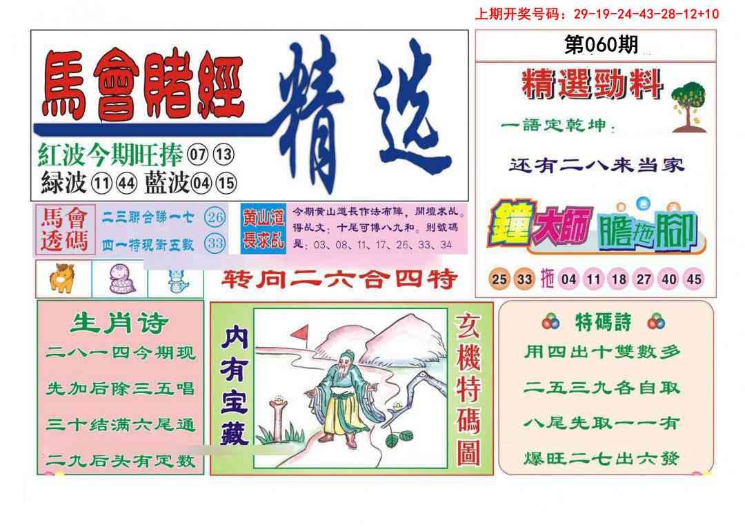 060期赌经精选[图]