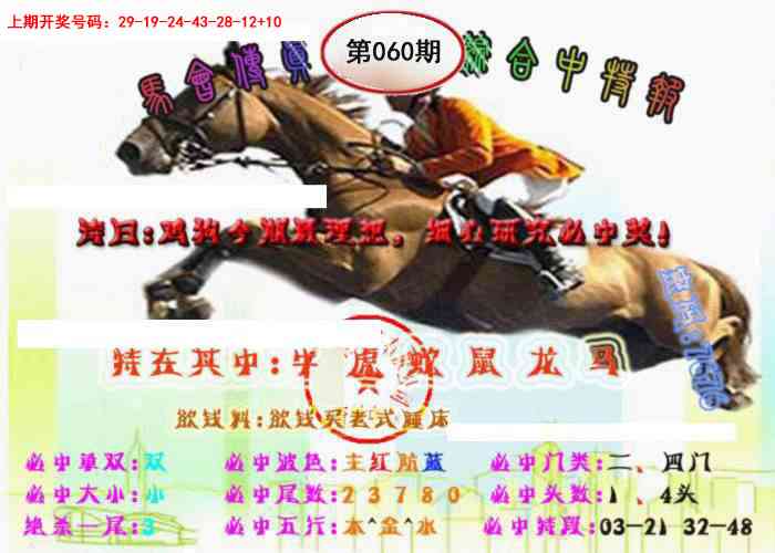 060期马会传真-综合报[图]