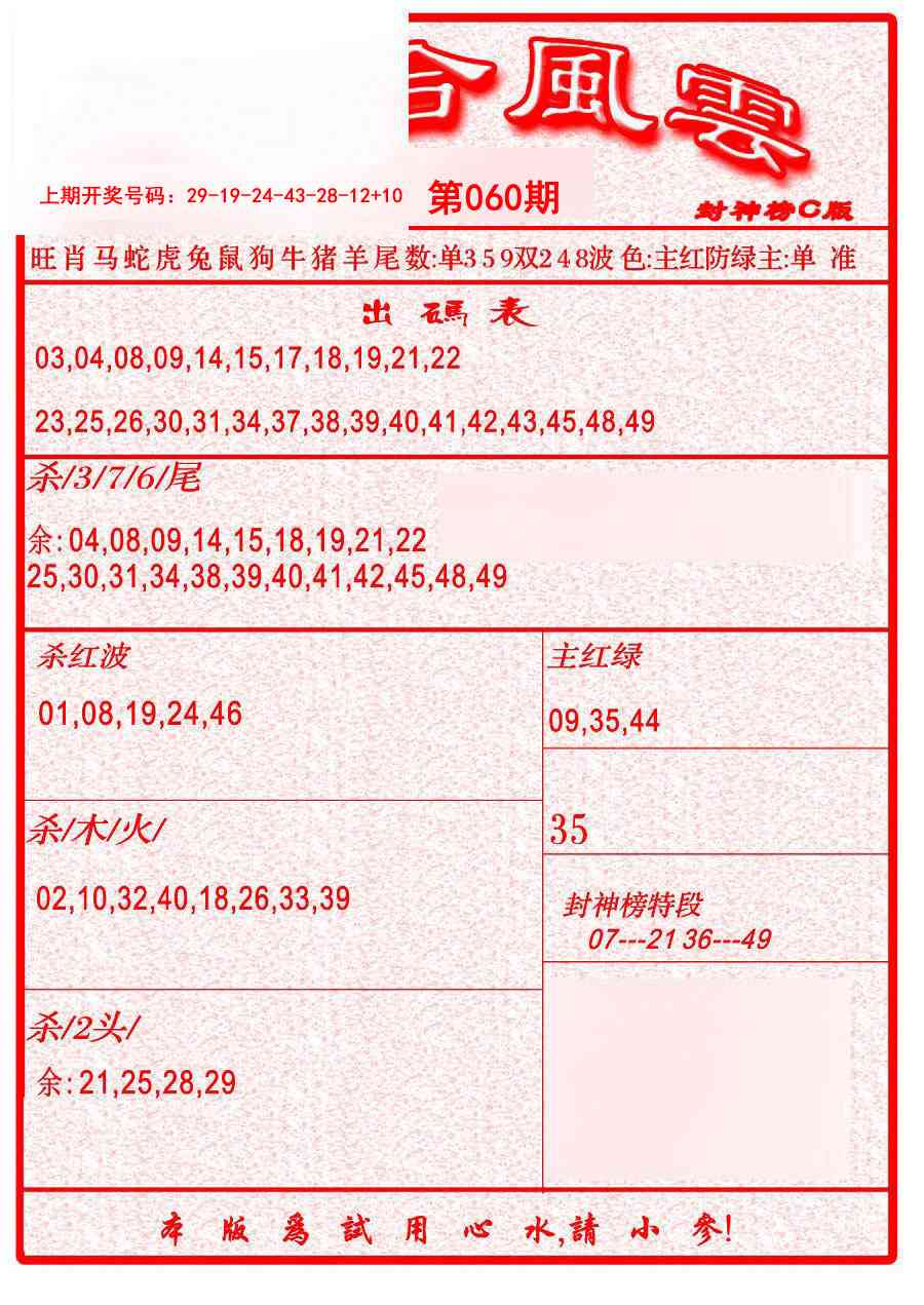 060期六合风云B[图]