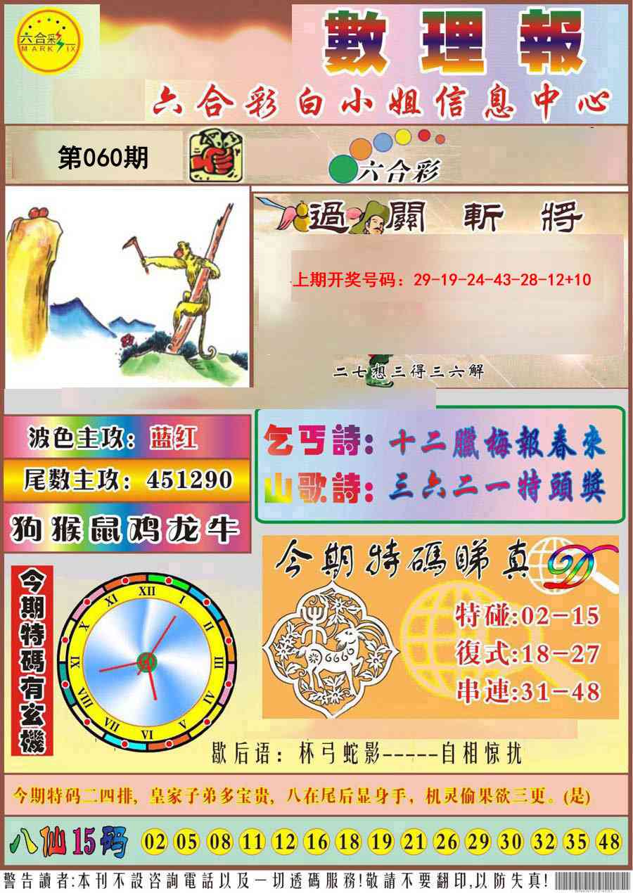 060期九龙数理报[图]