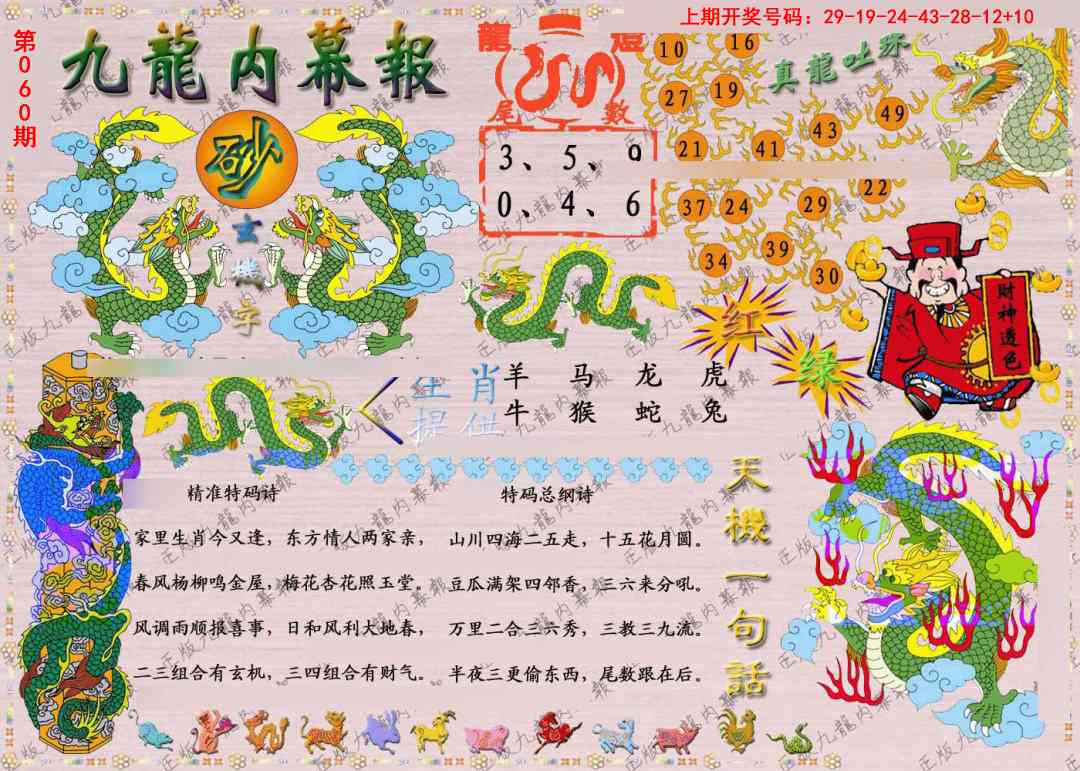 060期正版九龙内幕报[图]