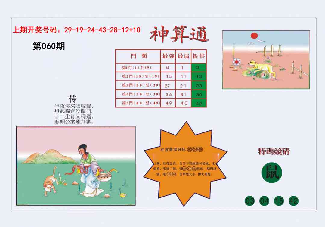 060期4-台湾神算[图]