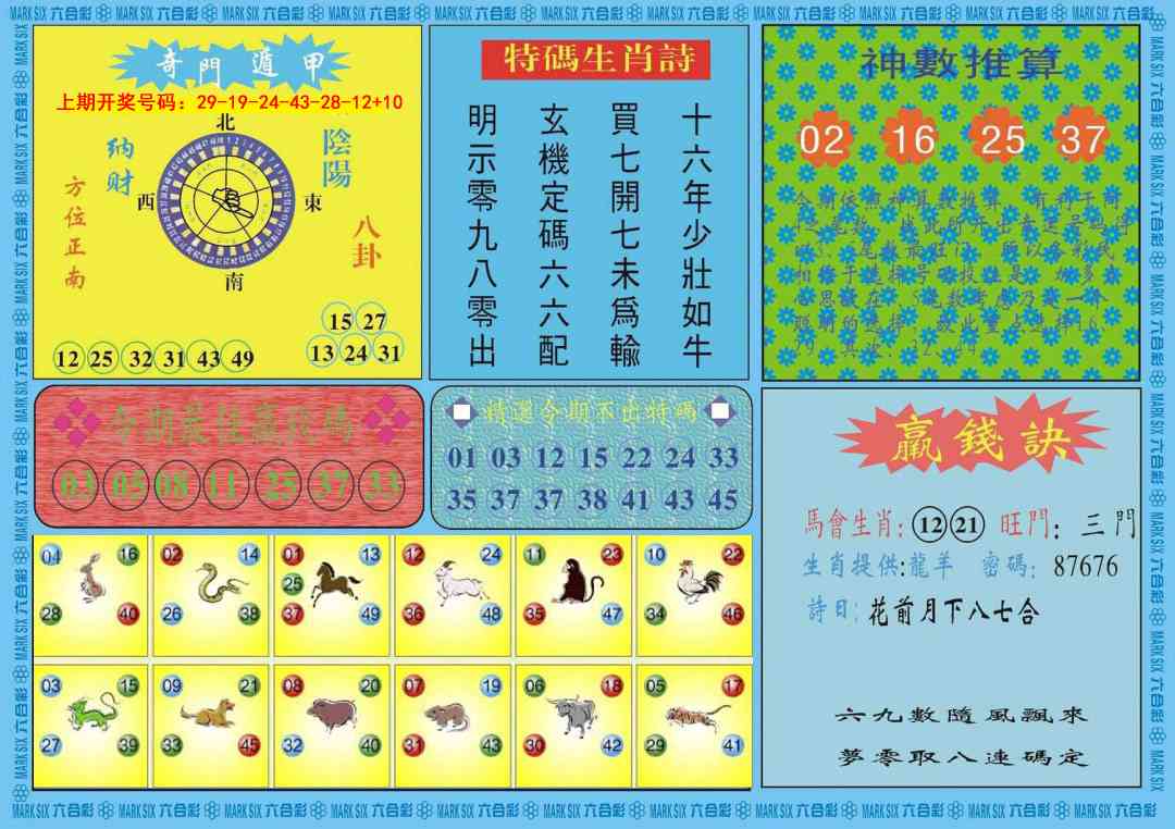 060期黄大仙灵码B[图]